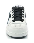 Baskets en Cuir Magic Bas Low I blanc/pacifique