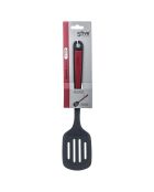 Spatule en silicone noir/rouge