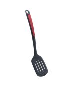 Spatule en silicone noir/rouge