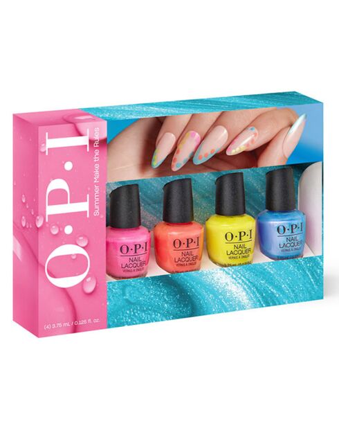 Kit de 4 minis vernis 4x3.75 ml