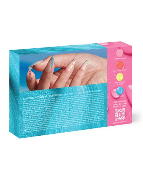 Kit de 4 minis vernis 4x3.75 ml