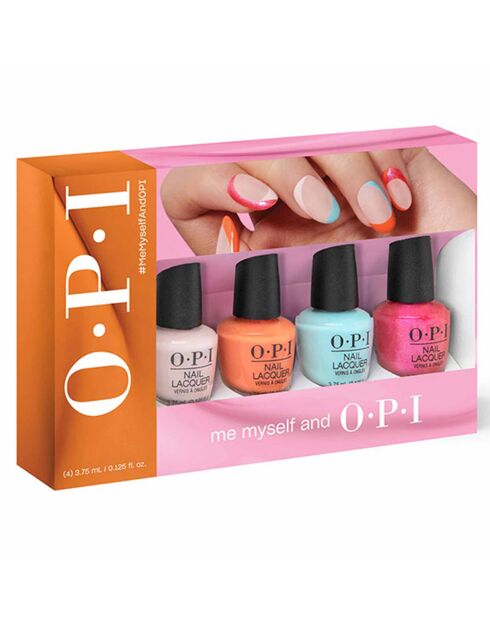 Kit de 4 minis vernis 4x3.75 ml