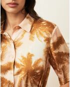 Robe Lia palmier