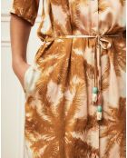 Robe Lia palmier