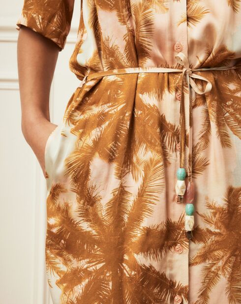 Robe Lia palmier