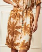 Robe Lia palmier