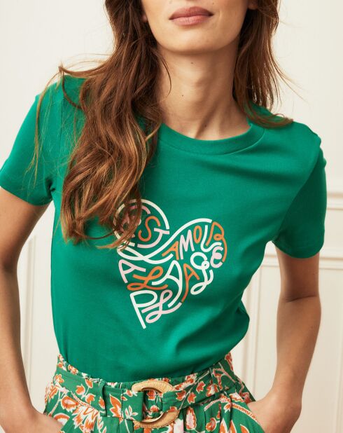 T-Shirt Martha vert