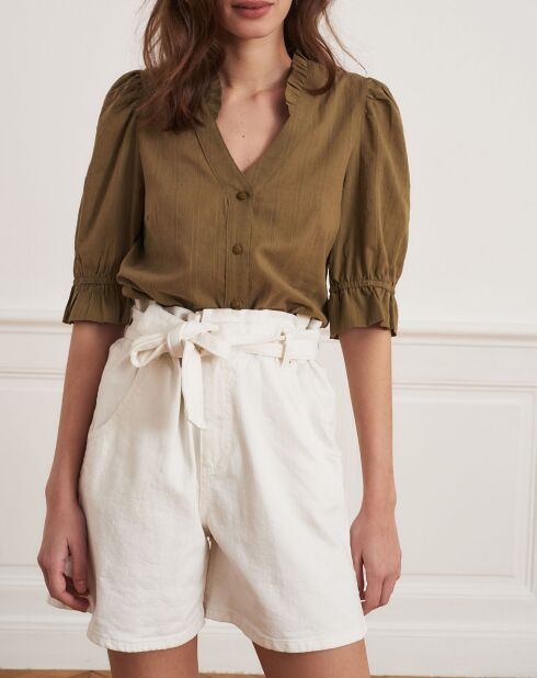 Short Yseult écru