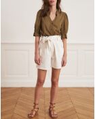 Short Yseult écru