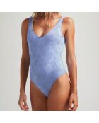 Maillot de bain 1 Pièce bleu
