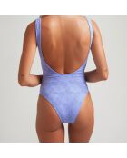 Maillot de bain 1 Pièce bleu