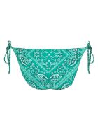 Bas de maillot de bain Tie Sporty Bandana vert