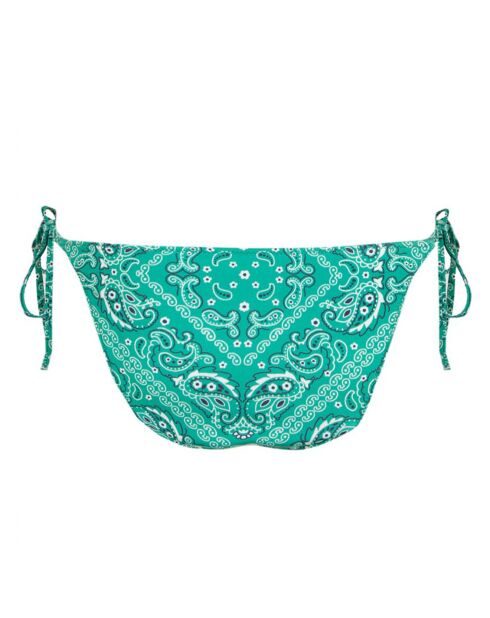 Bas de maillot de bain Tie Sporty Bandana vert