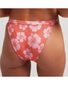 Bas de maillot de bain Maui rouge/rose