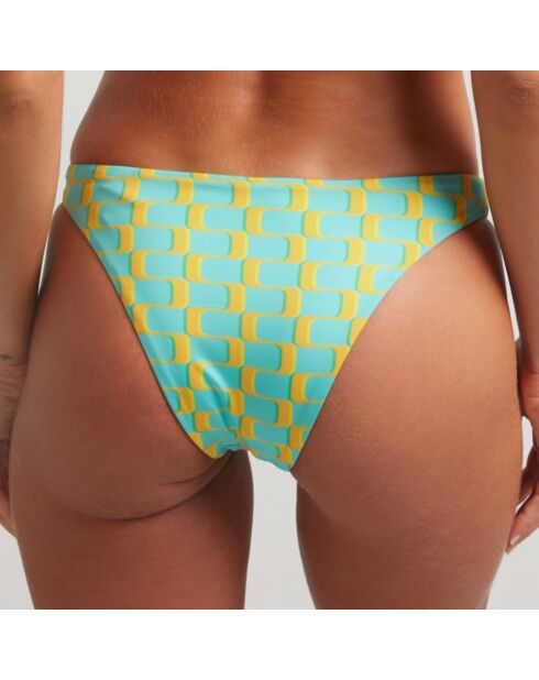 Bas de maillot de bain Splendido bleu/jaune