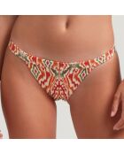 Bas de maillot de bain orange/rouge