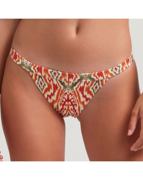Bas de maillot de bain orange/rouge