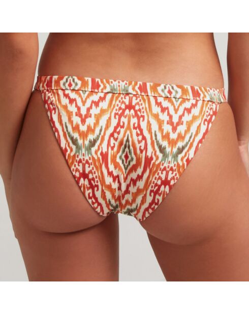 Bas de maillot de bain orange/rouge