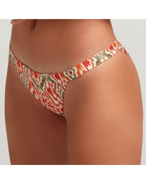 Bas de maillot de bain orange/rouge