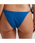 Bas de maillot de bain Tie bleu