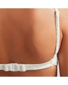 Haut de Bikini Bandeau Alessandra blanc