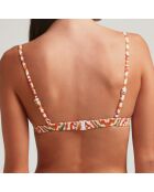 Haut de Bikini Sporty orange/rouge