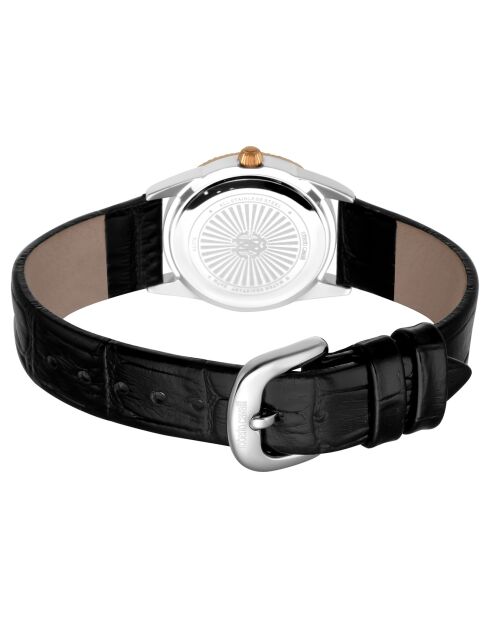 Montre Femme en Cuir noire