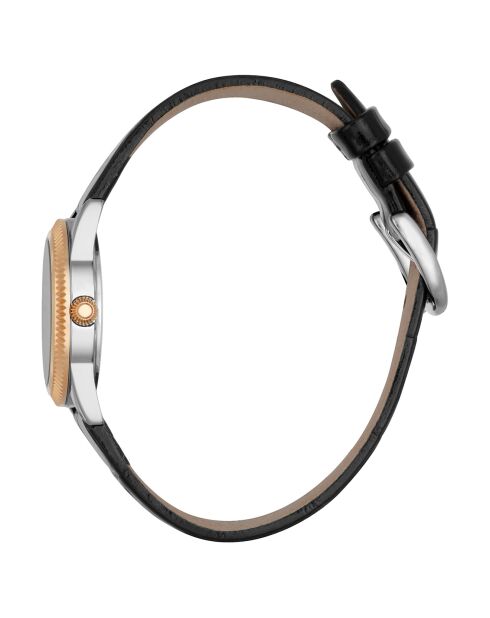 Montre Femme en Cuir noire