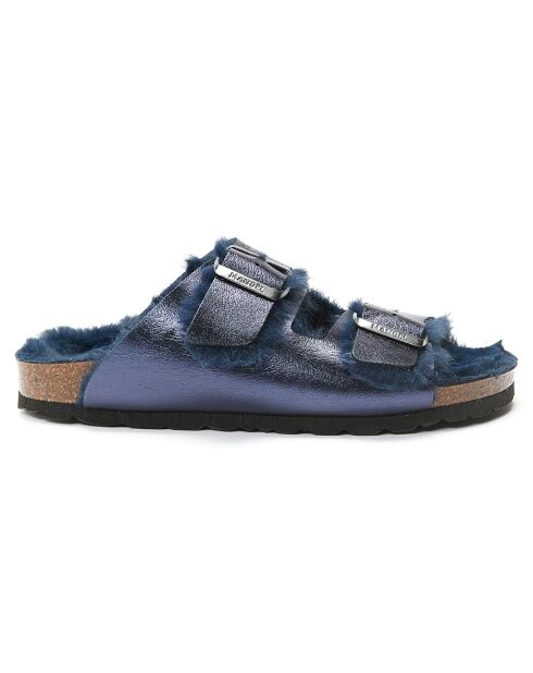 Mules Alberto bleu marine