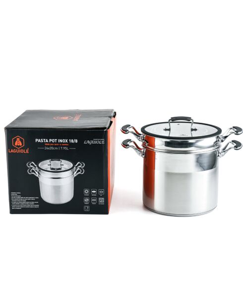 Grijze pastakoker - 7,95L