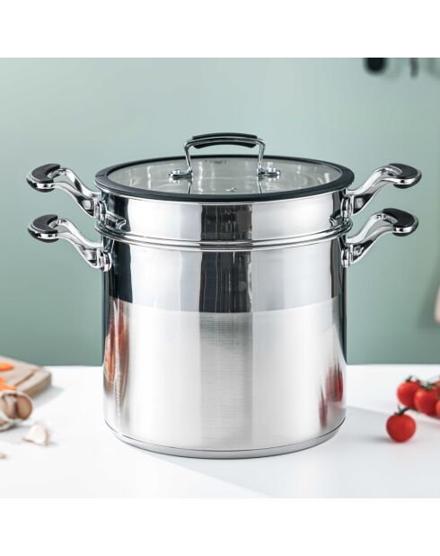 Grijze pastakoker - 7,95L
