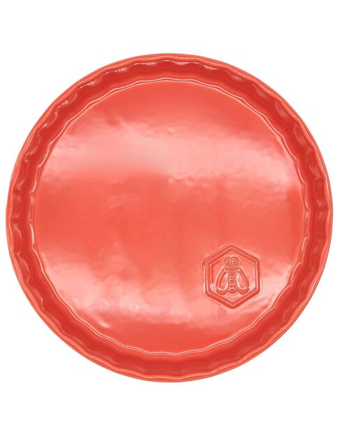Tourtière en céramique orange - 1.70L