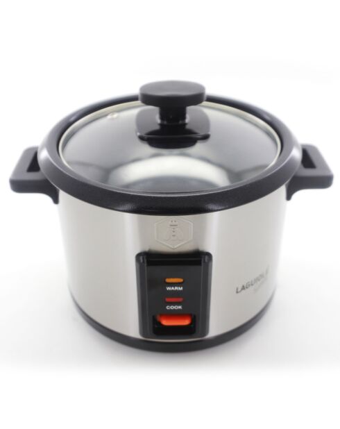 Cuiseur à riz classique 15 tasses gris/noir - 2.8L