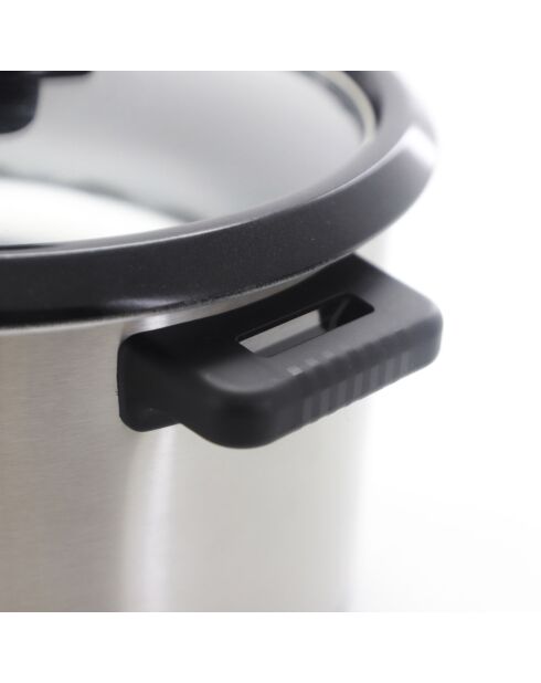 Cuiseur à riz classique 15 tasses gris/noir - 2.8L