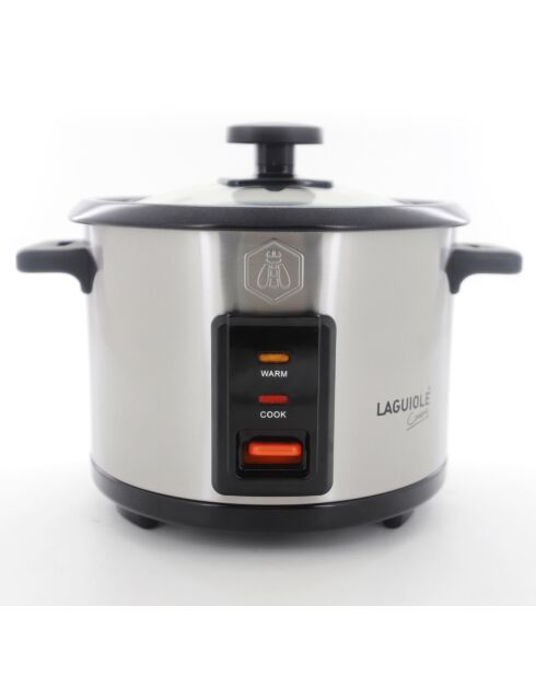 Cuiseur à riz classique 8 tasses gris/noir - 1.5L