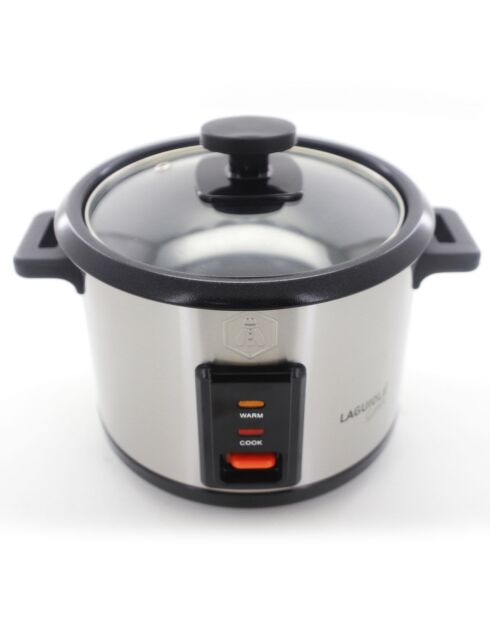 Cuiseur à riz classique 8 tasses gris/noir - 1.5L