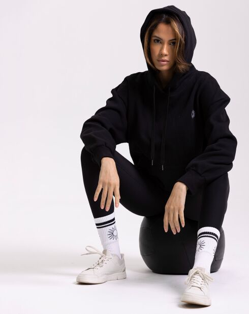 Hoodie capuche Tara noir