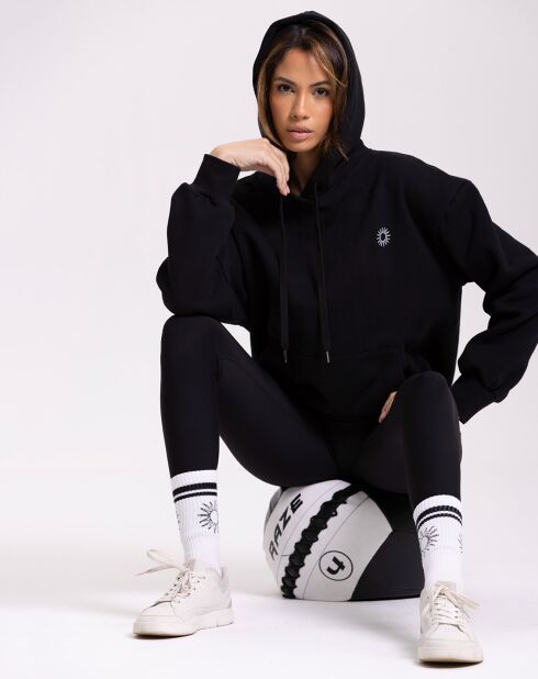 Hoodie capuche Tara noir