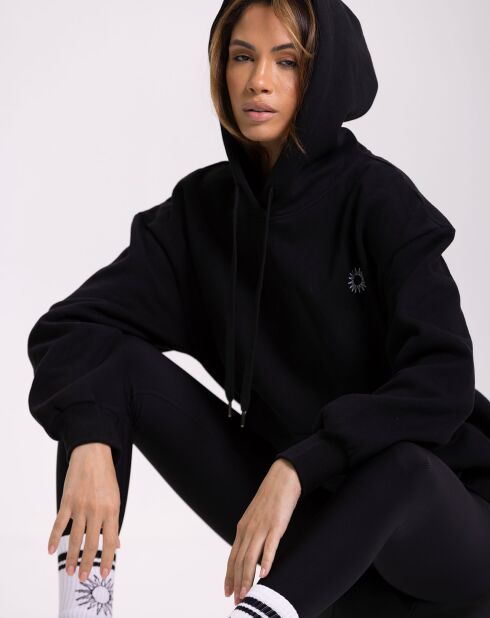 Hoodie capuche Tara noir
