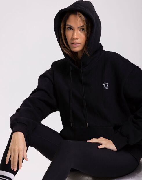 Hoodie capuche Tara noir