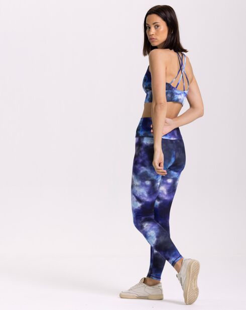 Brassière Iris bleue