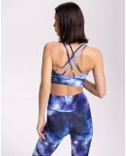 Brassière Iris bleue