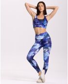 Legging Iris bleu