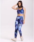 Legging Iris bleu