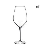 6 transparente Riesling-Tocai Atelier Weingläser - 44cl
