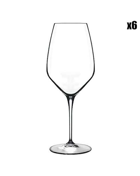 6 Riesling-Tocai Atelier transparante wijnglazen - 44cl