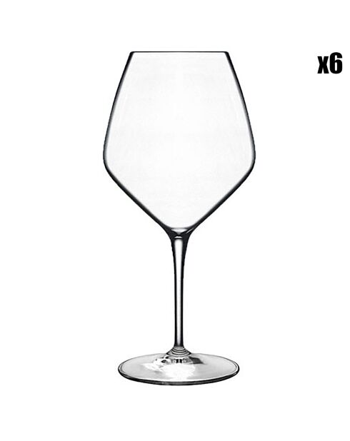 6 transparente Weingläser Pinot Noir-Rioja Atelier - 61cl