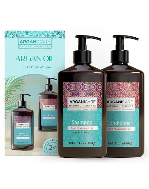 Set duo shampoo + balsamo all'argan