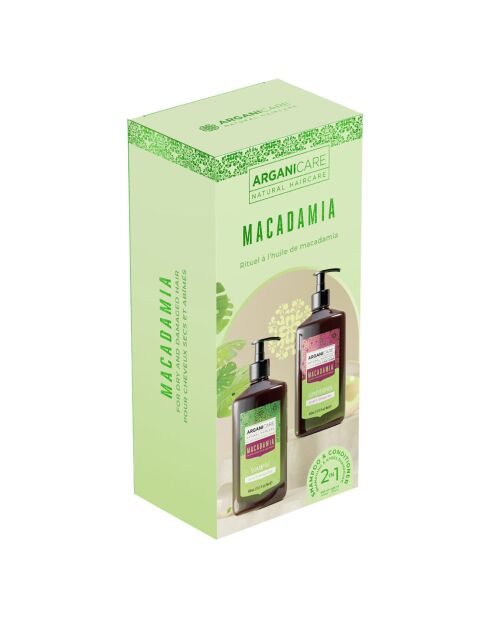 Coffret Duo Shampooing + Après-shampooing Macadamia