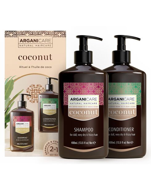 Coffret Duo Shampooing + Après-shampooing Coco